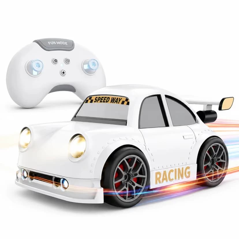 Smart Gesture Control RC Racing Car for Kids – 1:16 Scale | Follow & Escape Mode, LED & Rechargeable